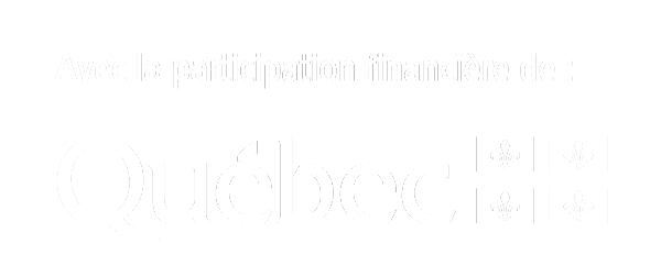 Avec la participation financière de Québec.